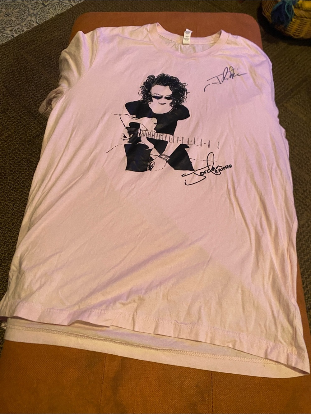 Jordan Rainer autographed tee